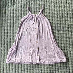 Kate Quinn bamboo light purple pocket tank dress